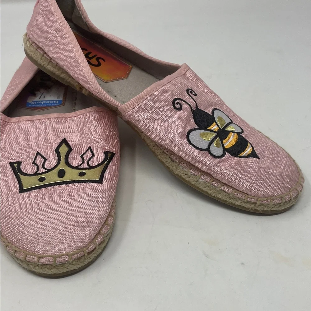 Circus By Sam Edelman Pink Queen Bee Espadrilles Size 9